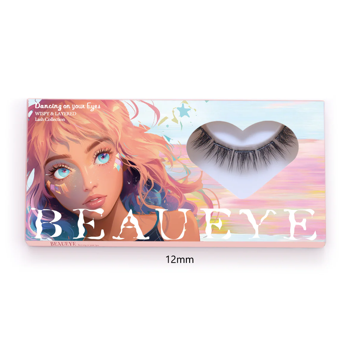 Bianca Black Lashes - 12mm - Image 4