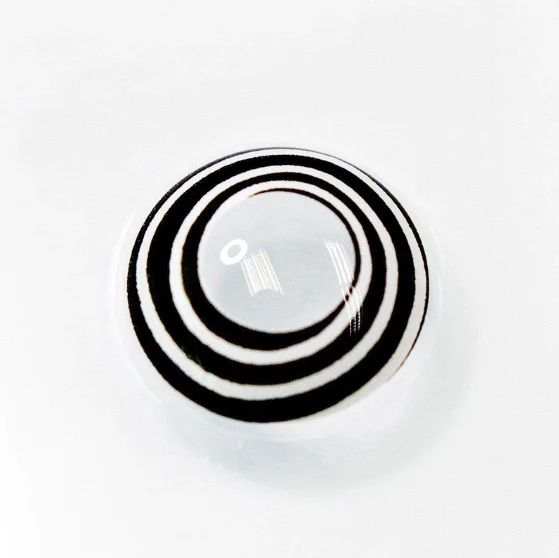 Cosplay Black&White Spiral Colored Contact Lenses - Image 4