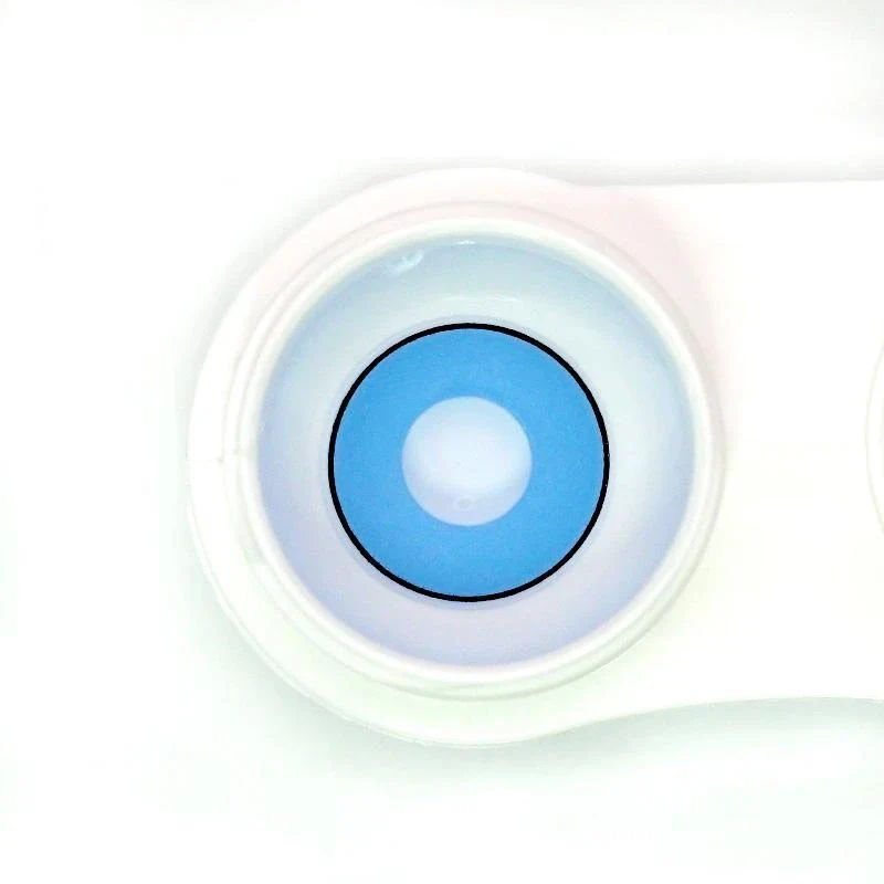 Cosplay Blue Manson  Colored Contact Lenses - Image 5
