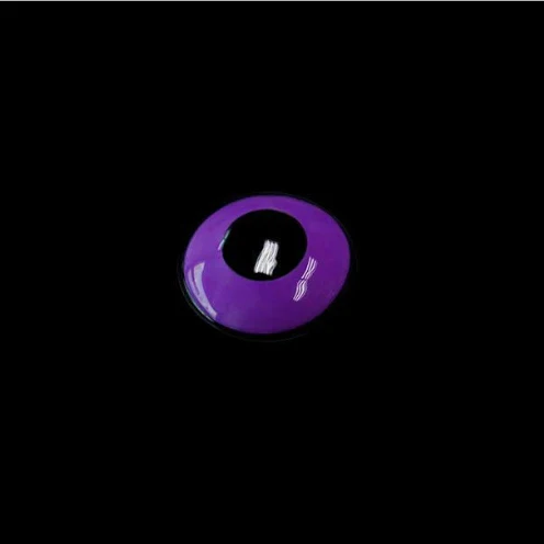 Cosplay Grey violet block Purple Colored Contact Lenses - Image 3