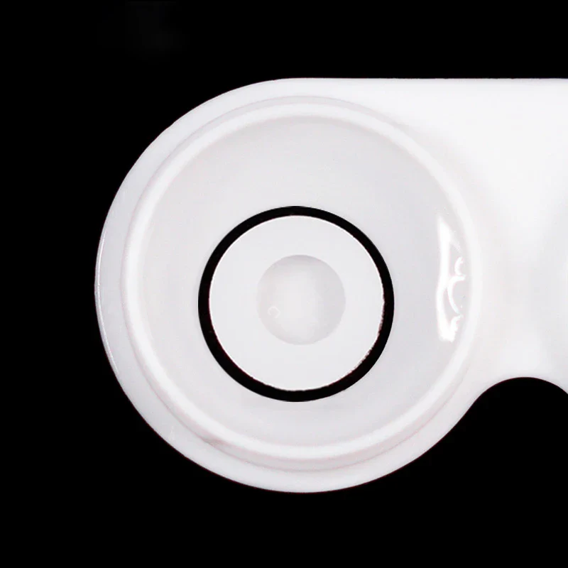 Halloween Cosplay White Manson Prescription Colored Contact Lenses - Image 8