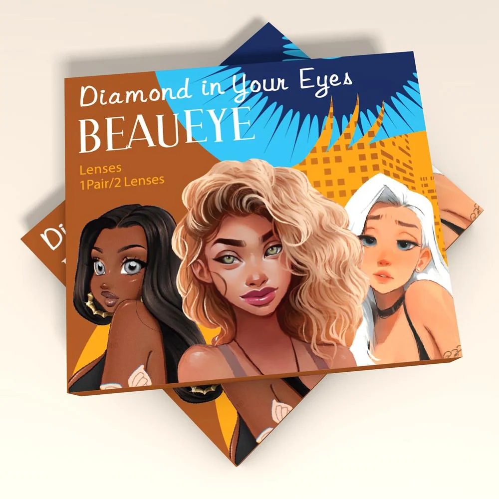 Efigenia Blue Colored Contact Lenses - Image 5