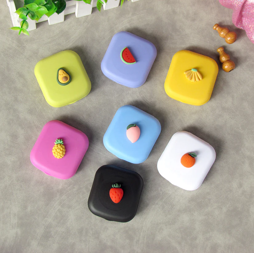 Fruit Box Multicolor Colored Contact Lens Case - Image 10