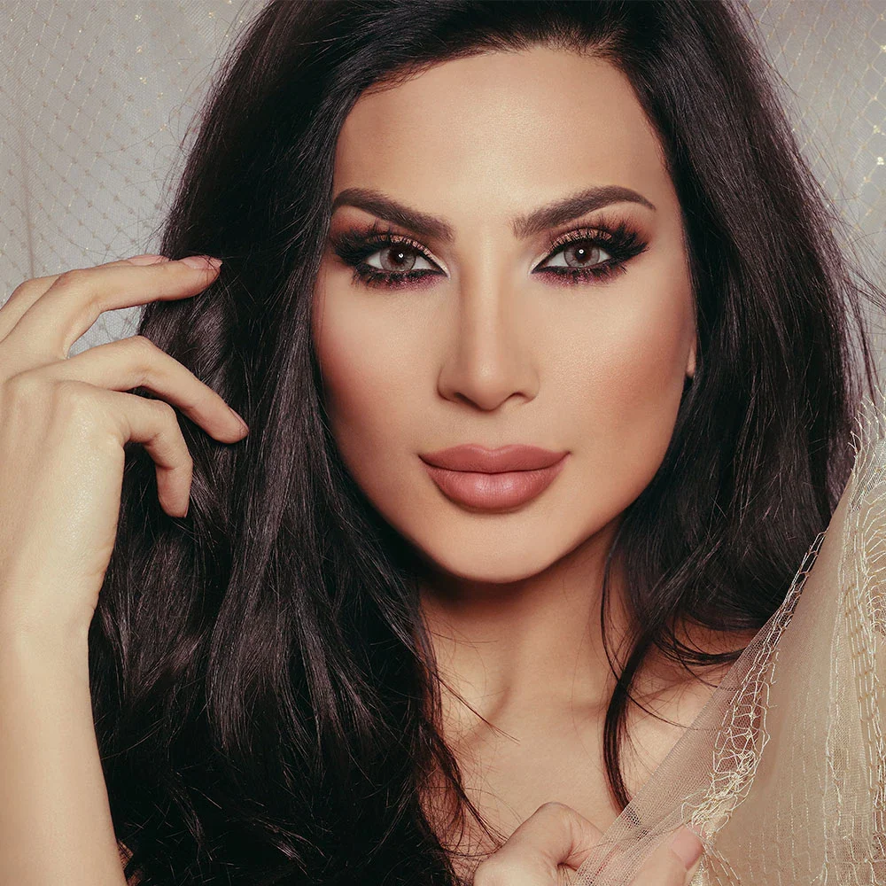 GLOW GRAY CARAMEL Colored Contact Lenses - Image 3