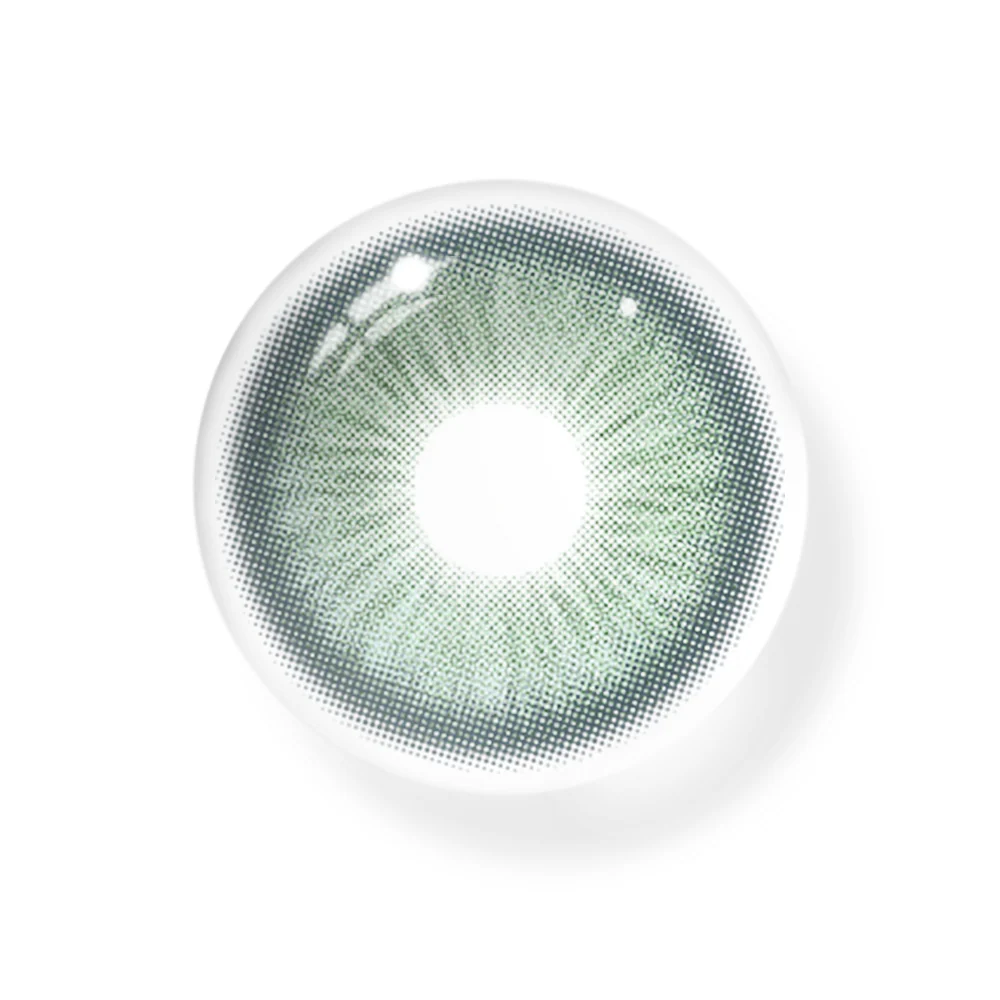 Goldie Green Prescription Colored Contact Lenses - Image 3