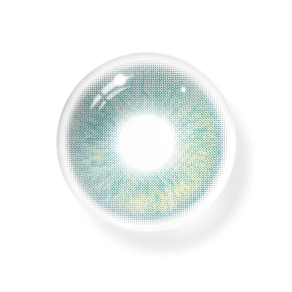 Helmi Green Colored Contact Lenses - Image 3