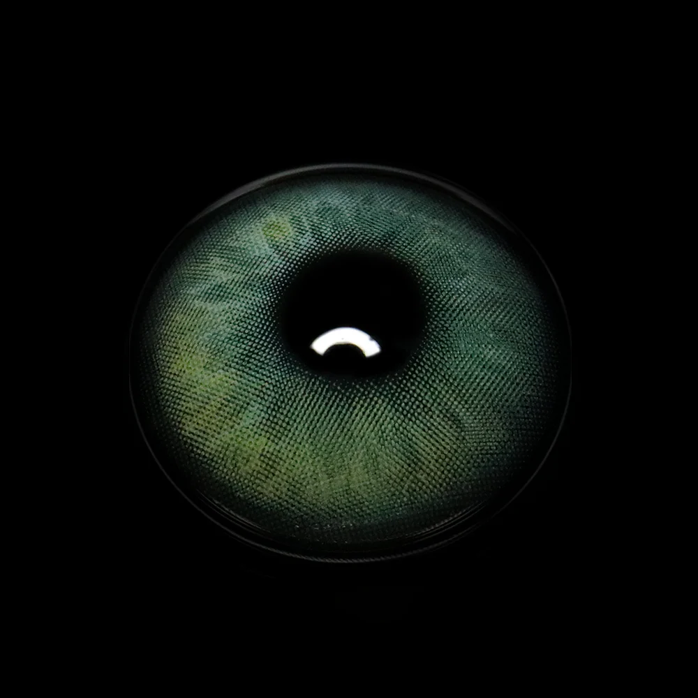 Helmi Green Colored Contact Lenses - Image 4