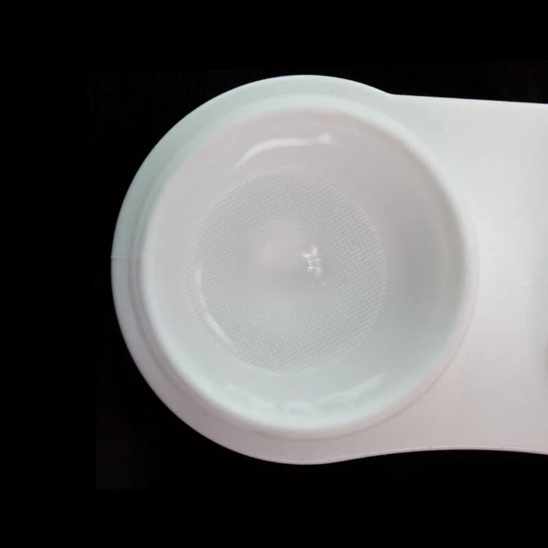Lemon  Hind  White Colored Contact Lenses - Image 4