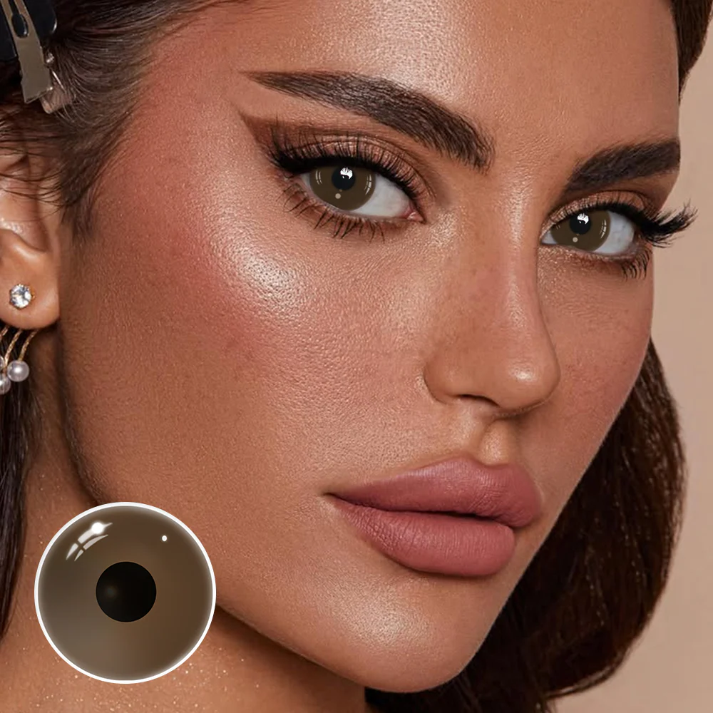Lightbringer Light Brown Prosthetic Lenses - Image 2