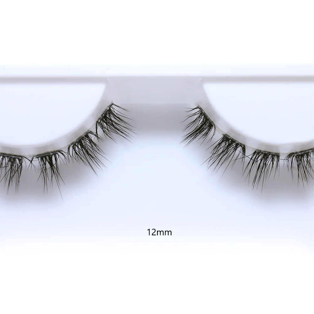 Luciana Black Lashes - 12mm - Image 3