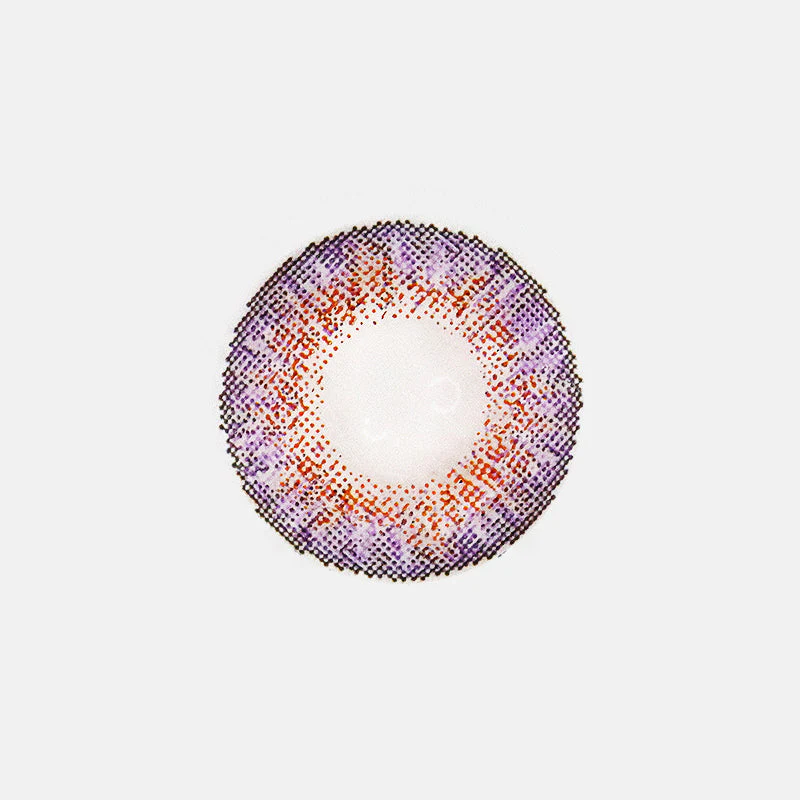 Niesha Purple Colored Contact Lenses - Image 4