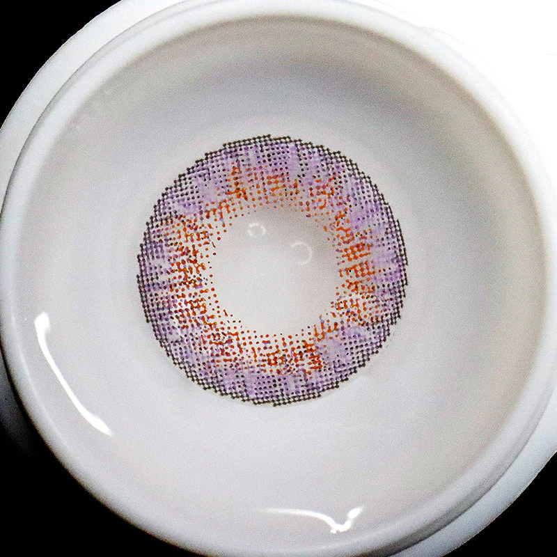 Niesha Purple Colored Contact Lenses - Image 5