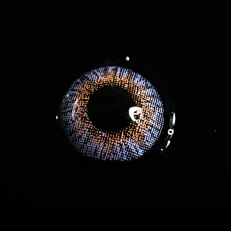 Niesha Purple Colored Contact Lenses - Image 6