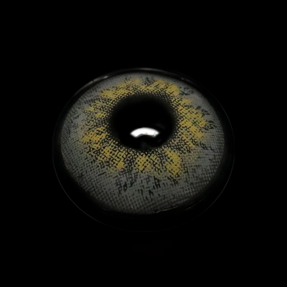 Russia Light Brown Prescription Colored Contact Lenses - Image 4