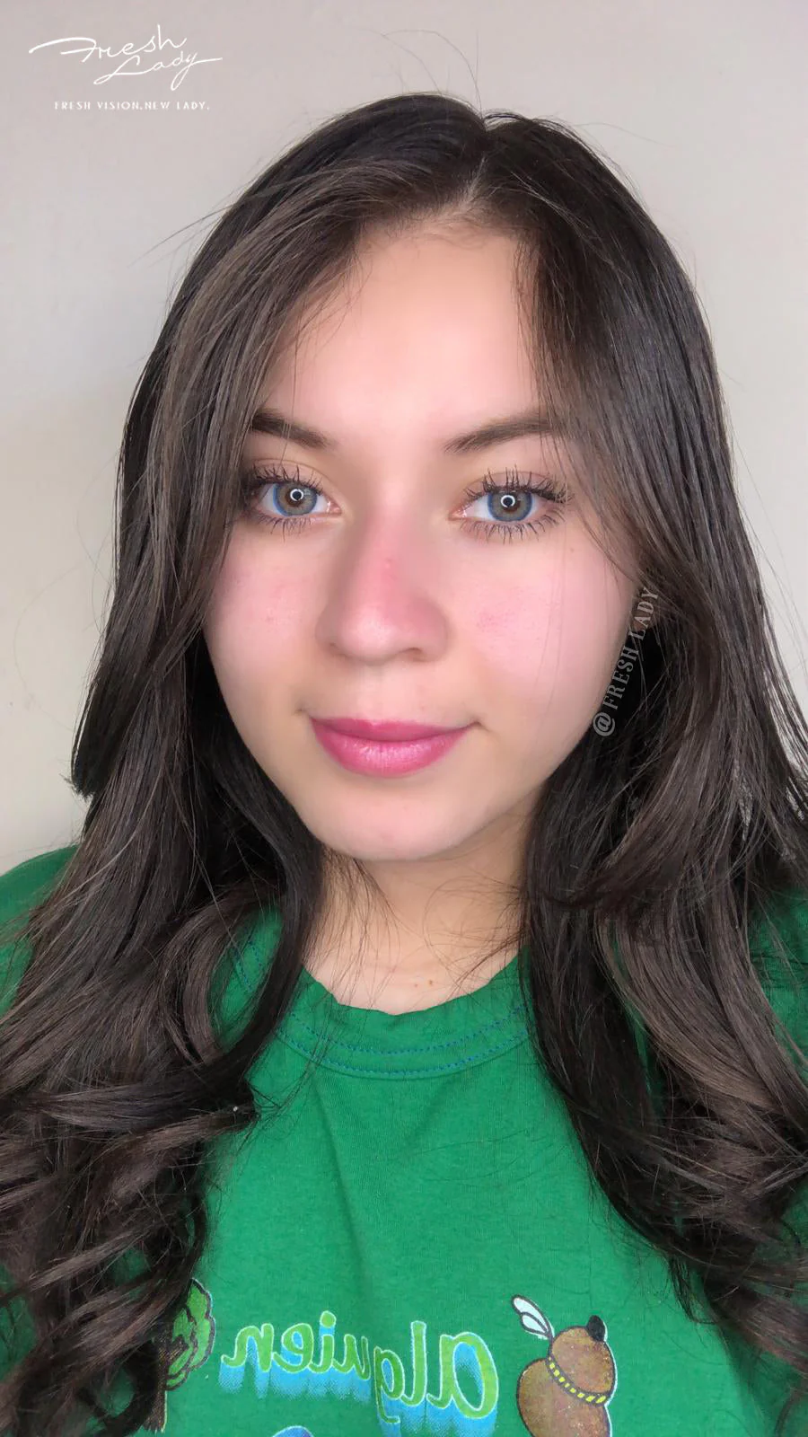 Wildcat Blue Prescription Colored Contact Lenses - Image 3