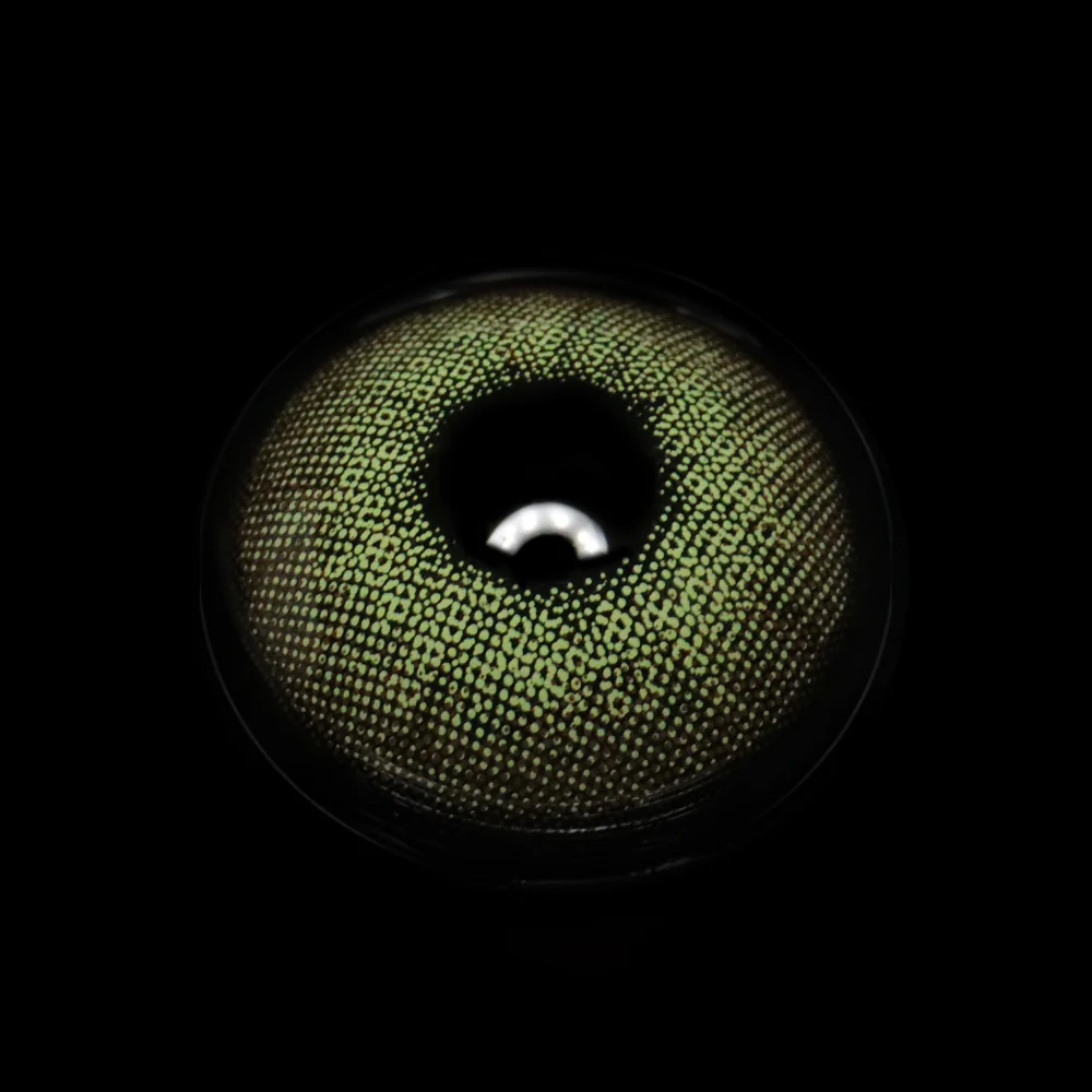 Wildcat Green Prescription Colored Contact Lenses - Image 4